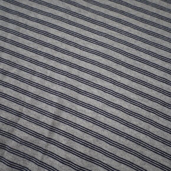 Vintage Tee Jays USA Made Striped Single Stitched Classic T Shirt - Picture 4 of 8